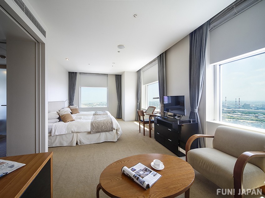 2. 全部客房都在22樓以上的「新潟日航飯店」